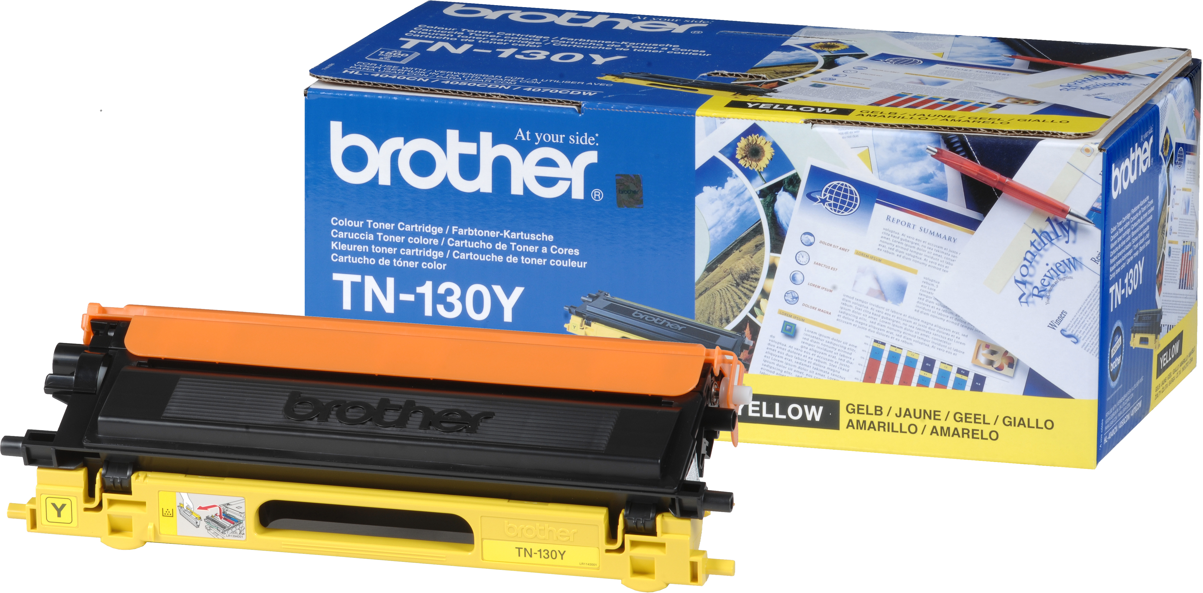 920527_1756 Brother TN130Y 1500Seiten Gelb