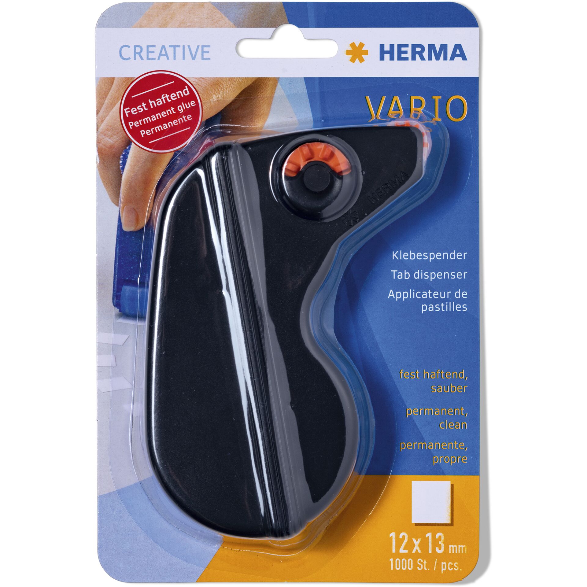 Herma Vario Klebespender schwarz                     1030 750877_06