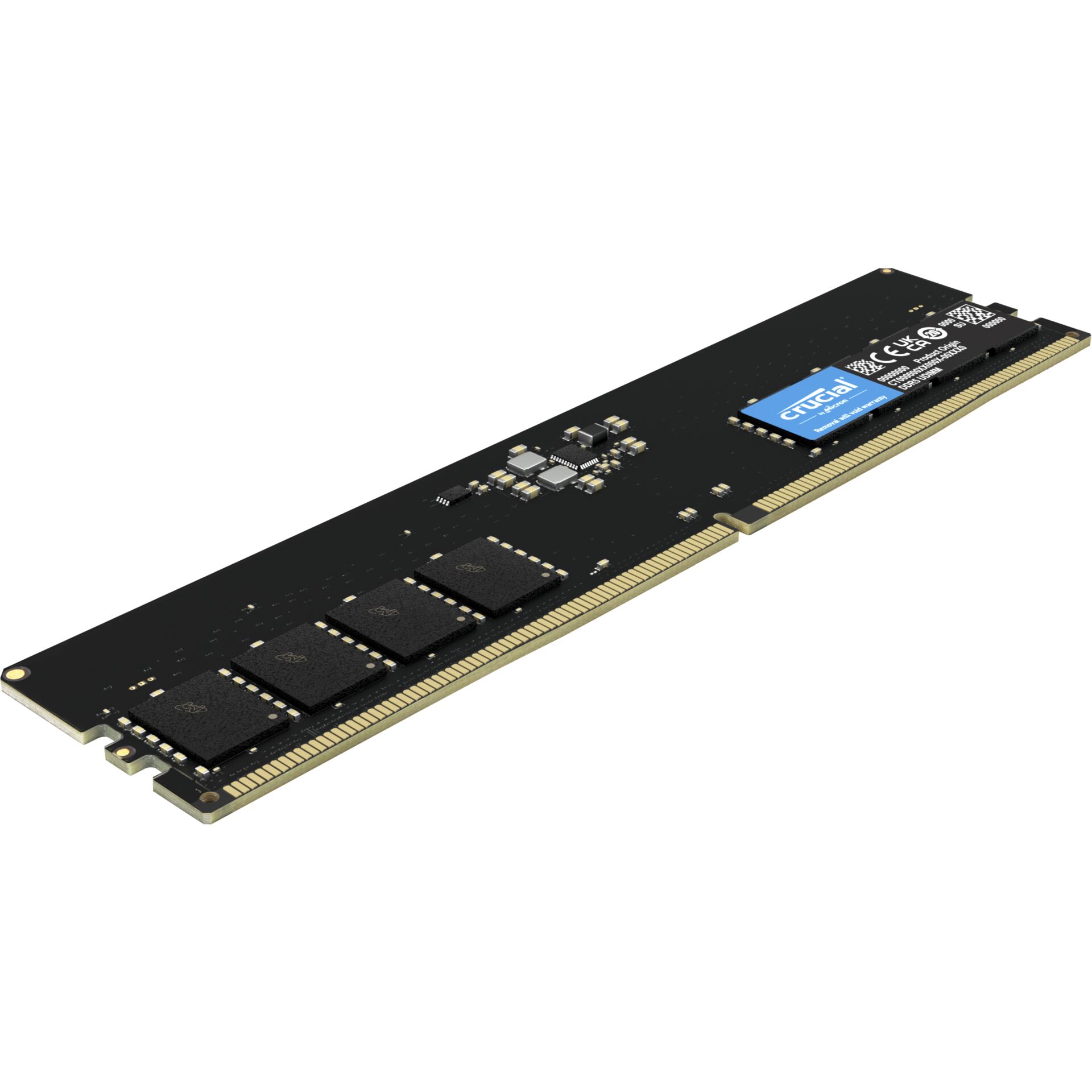 Crucial 32GB DDR5-4800 UDIMM CL40 (16Gbit)