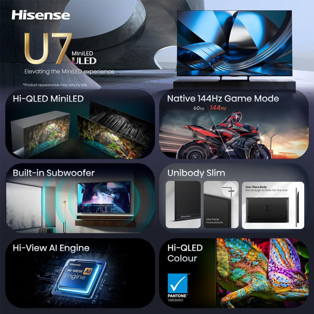 Hisense 65U7SE – Ansicht 3