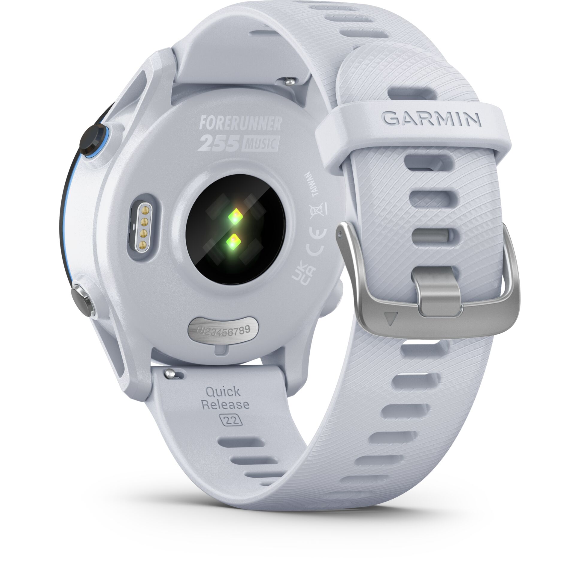 Garmin Forerunner 255 Music steinweiss/schwarz