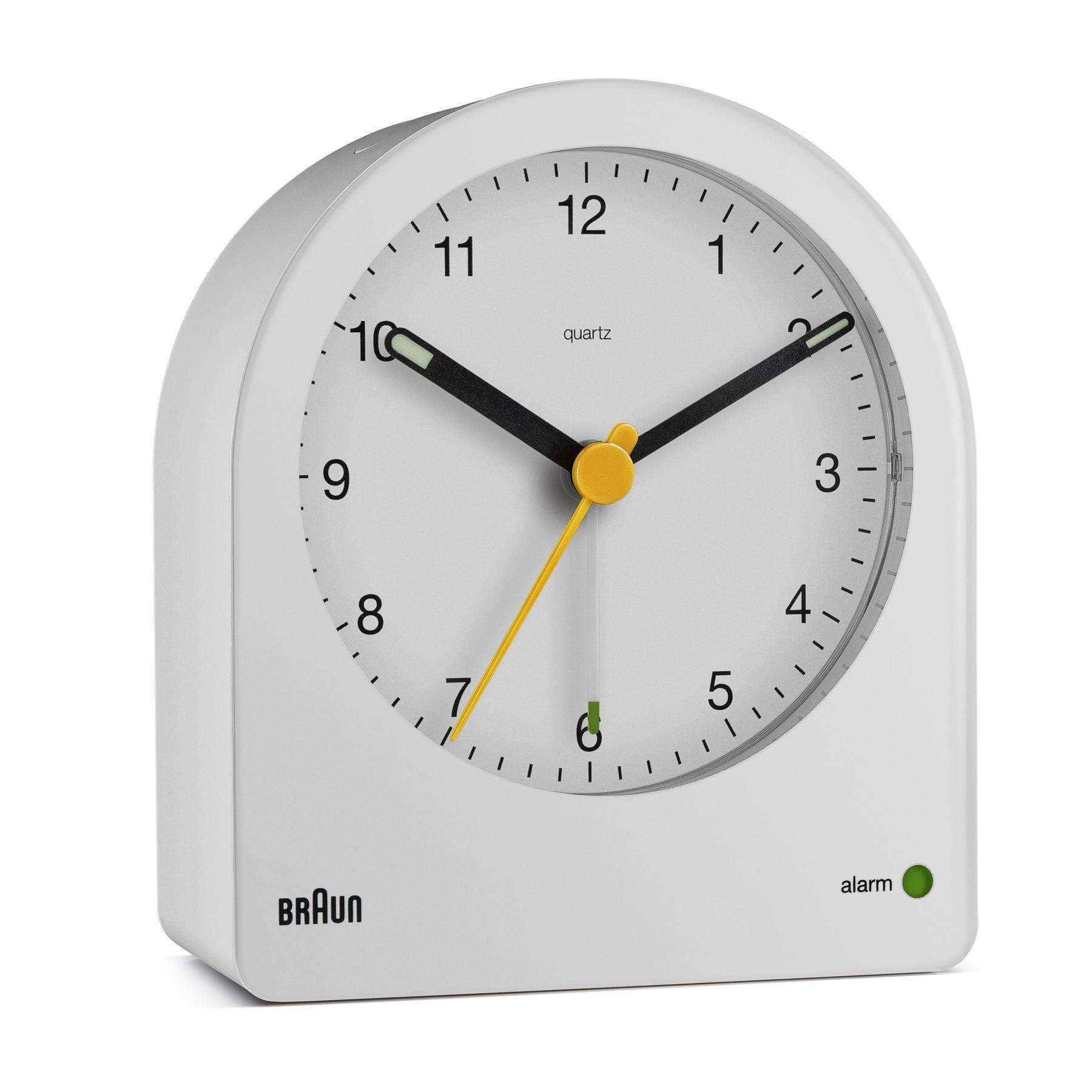 BRAUN BC22 W Quarzwecker weiß – Ansicht 1