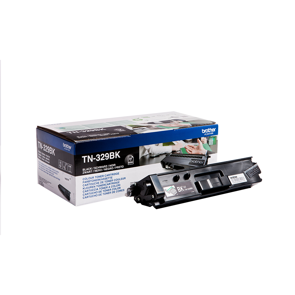 Brother TN-329BK Lasertoner 6000Seiten Schwarz Lasertoner / Patrone