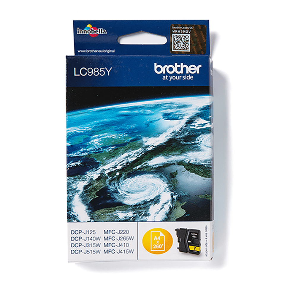 Brother Tintenpatrone LC-985Y Gelb (ca. 260 Seiten) – Ansicht 4