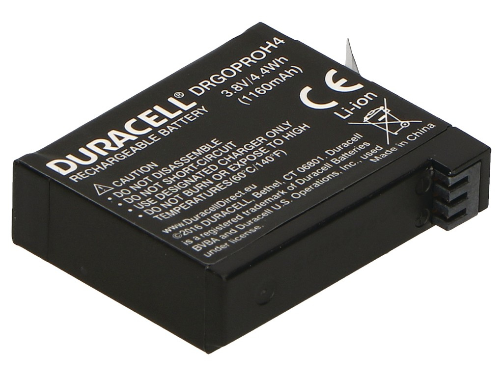 Duracell DRGOPROH4 Kamera-/Camcorder-Akku Lithium-Ion (Li-Ion) 1160 mAh – Ansicht 3