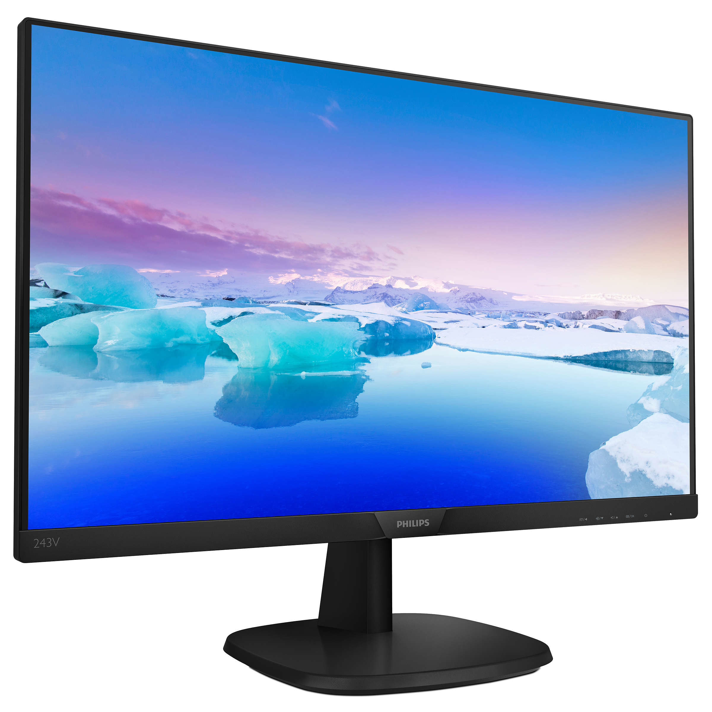 Philips V Line Full-HD-LCD-Monitor 243V7QJABF/00