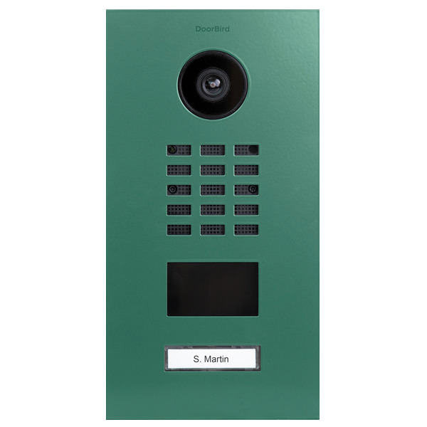 DoorBird D2101V IP Video Türstation V4A Edelstahl, RAL 6000