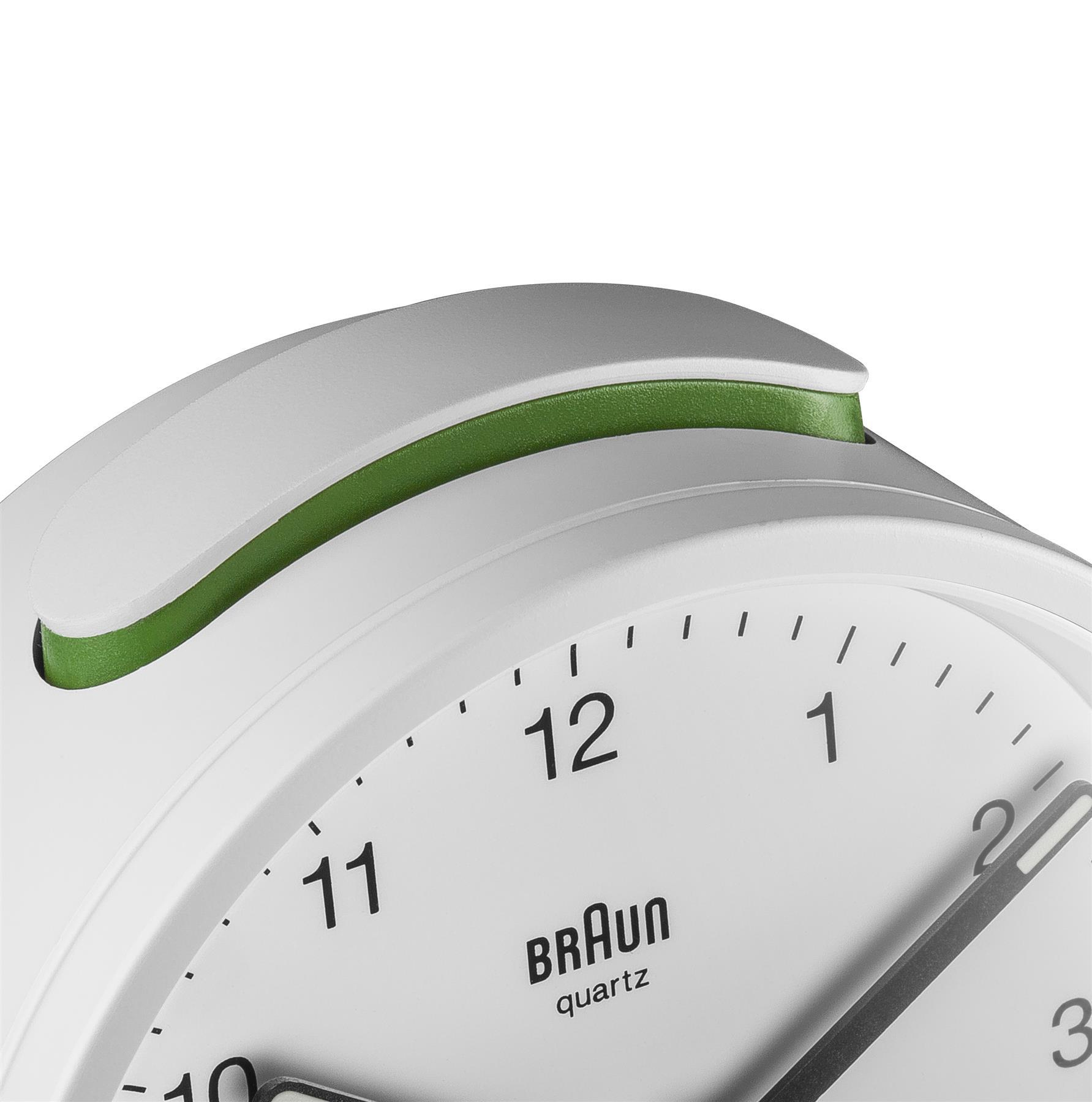 Braun BC 12 W Quarzwecker weiß – Ansicht 4
