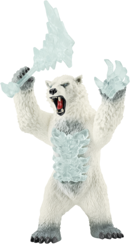 Schleich Eldrador Creatures Blizzard Bär mit Waffe  42510