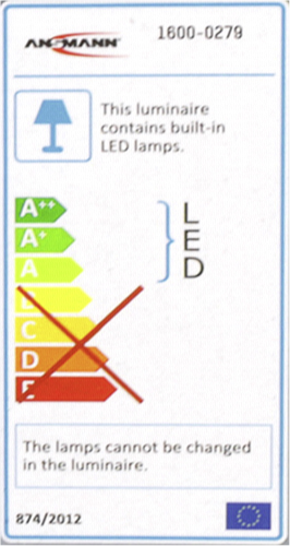 Ansmann FL2400AC 30W/2400lm Luminary LED Strahler