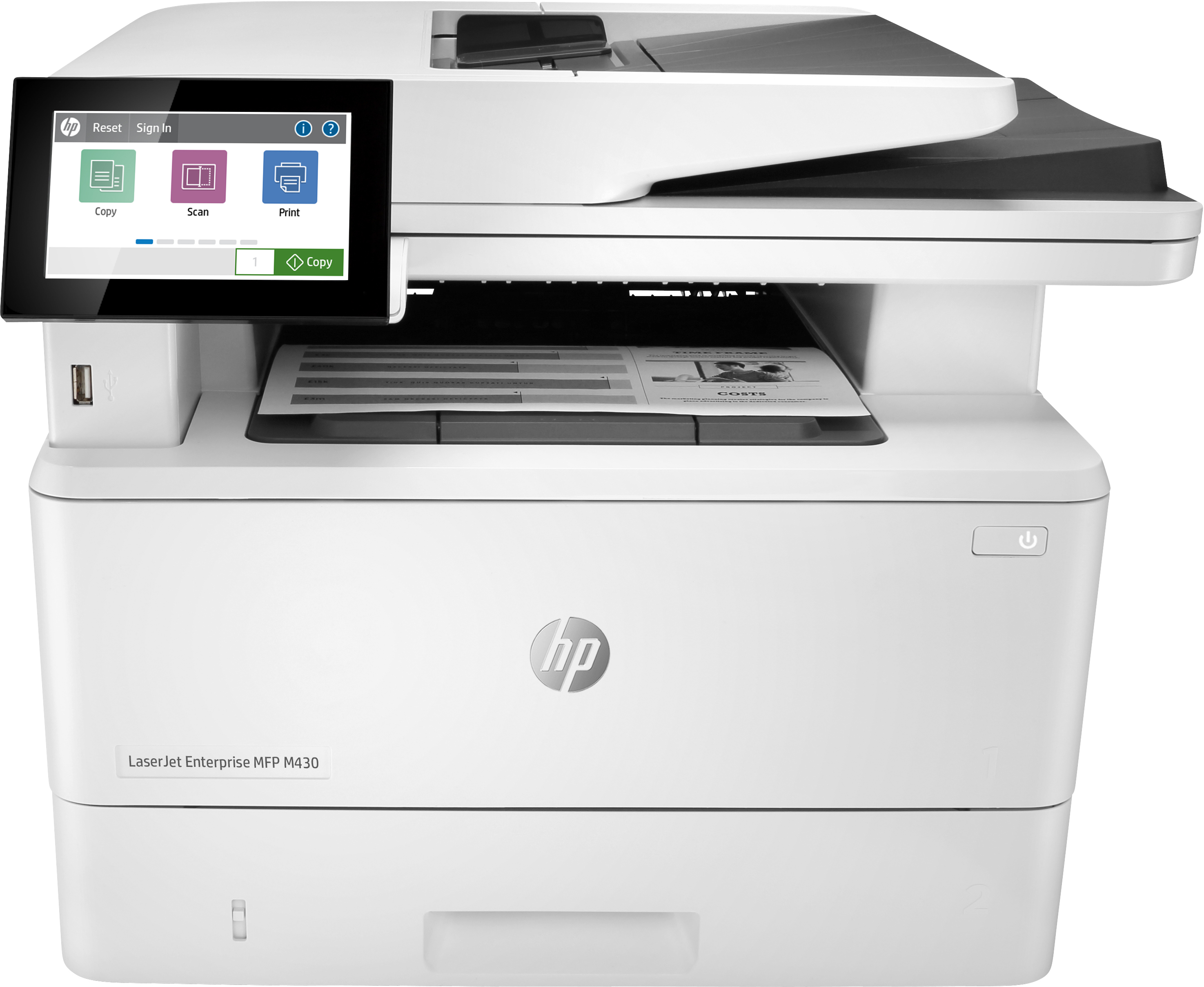 HP LaserJet Enterprise M430f 4in1 Mulfifunktionsdrucker 80412794_6809046781