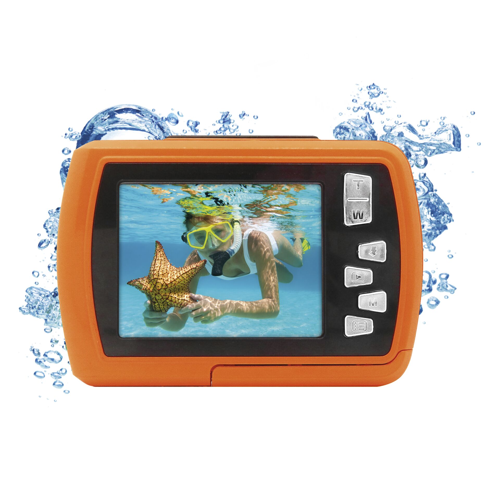 Easypix Aquapix W2024 Splash Orange 804813_03