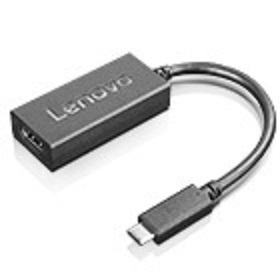 Lenovo 4X90M42956 USB-C VGA Schwarz Kabelschnittstellen-/adapter