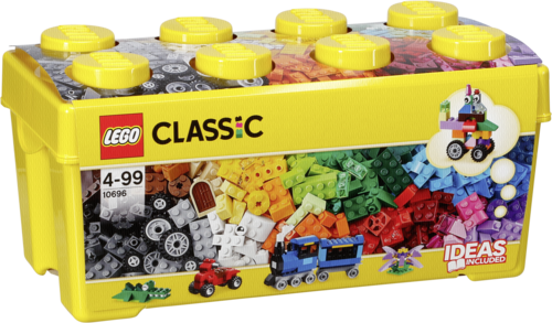 LEGO Classic 10696 Mittelgroße Bausteine-Box