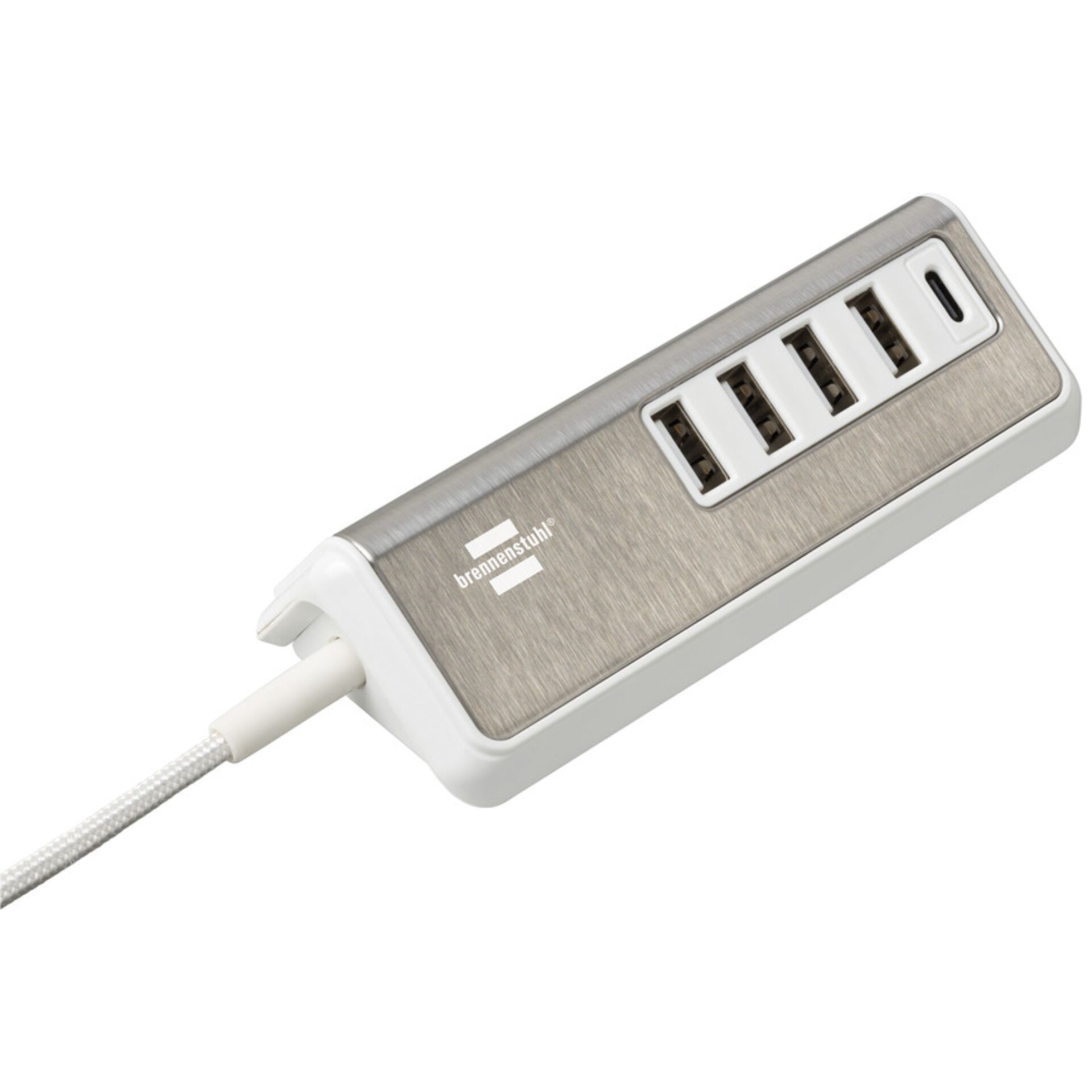 Brennenstuhl USB-Multiladegerät mit 1,5m 4xUSB TYP A + 1x TYP C