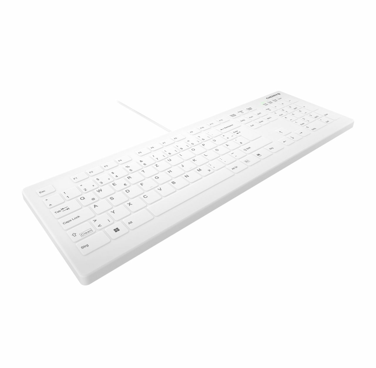 CHERRY AK-C8112 Medical, WIN, QWERTZ Tastatur weiß deee298ae3325ed1494dacb21cb35e24