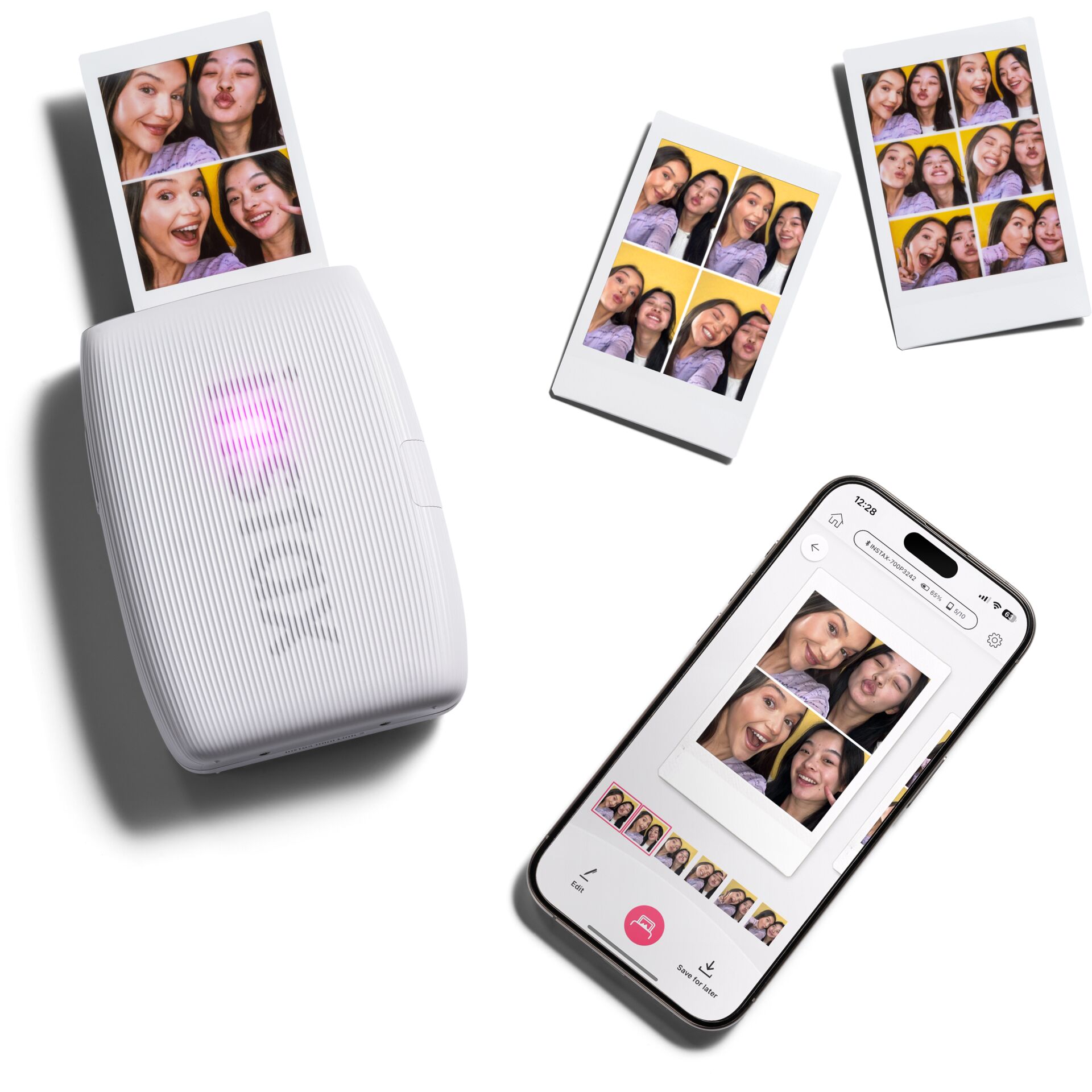 Fujifilm instax mini Link 3 EX D Clay White 103317_11