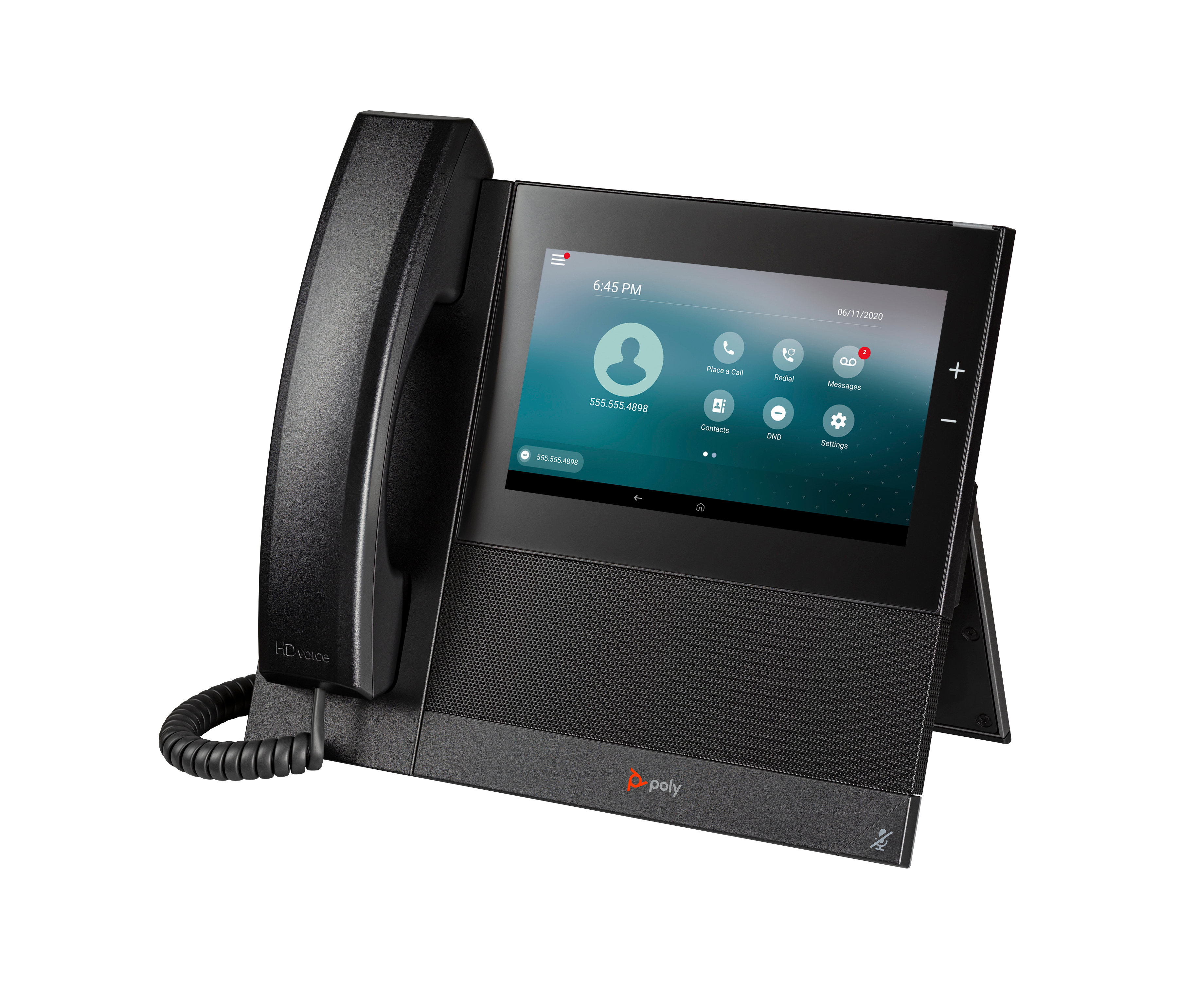 Poly CCX 600 Phone SIP -PoE, ohne Netzteil- – Ansicht 4