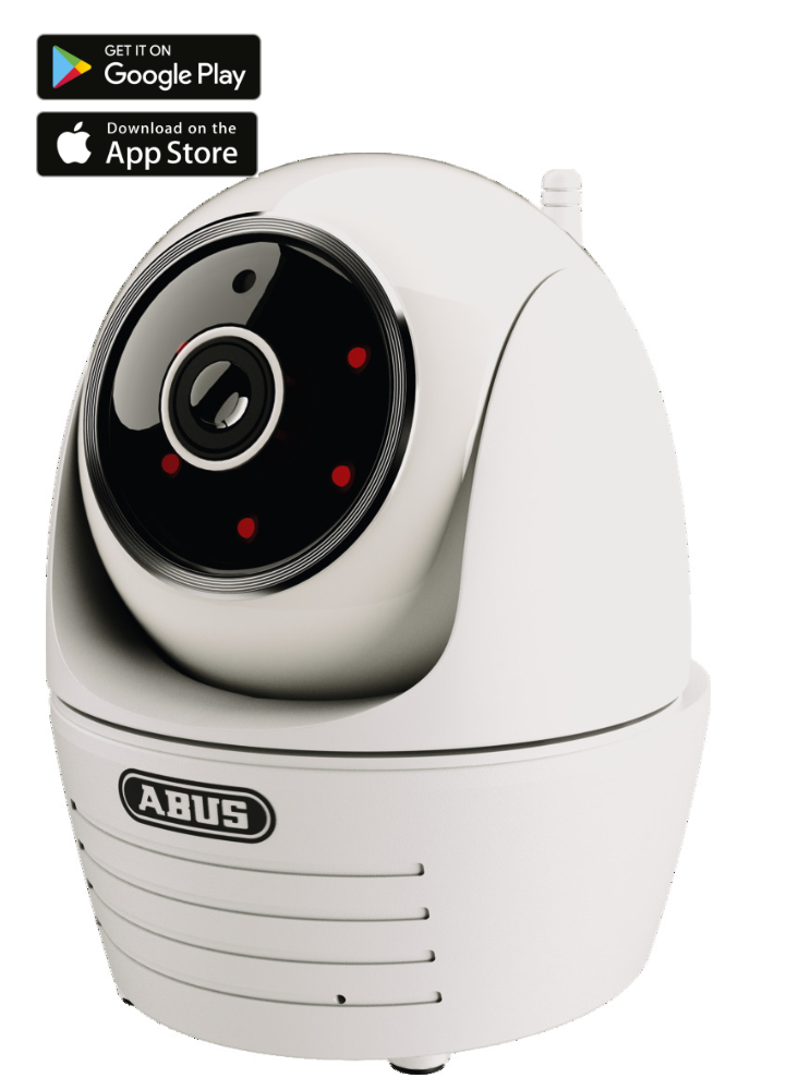 ABUS Smart Security World WLAN Innen Schwenk-/Neige-Kamera