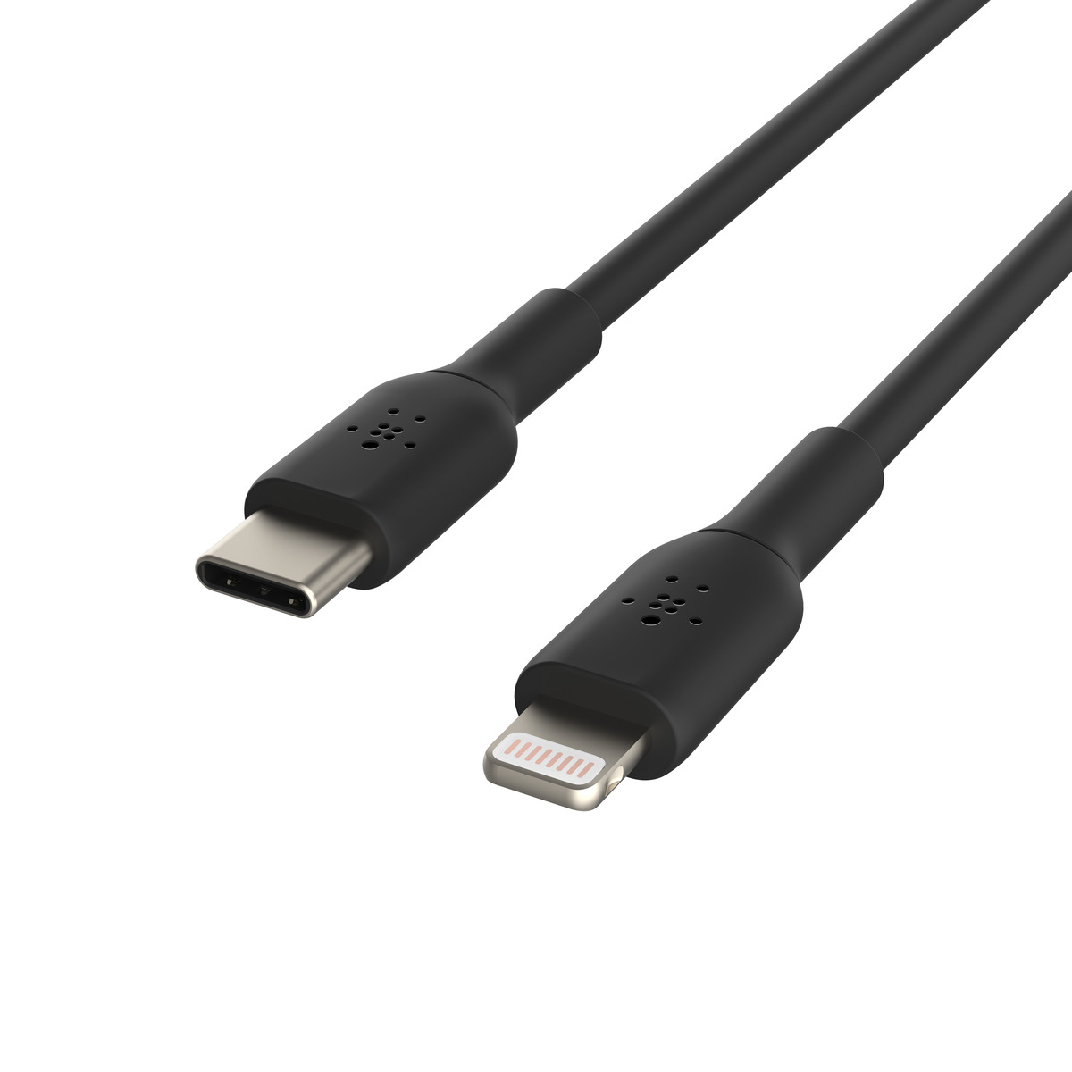 Belkin BOOST CHARGE Lightning auf USB-C Kabel, 2m, schwarz
