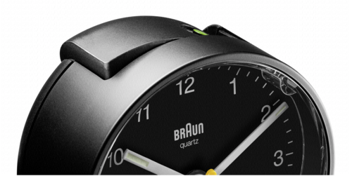 Braun BC 01 B Quarzwecker schwarz