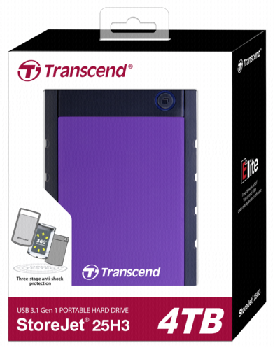 "Transcend StoreJet 25H3P     4TB"