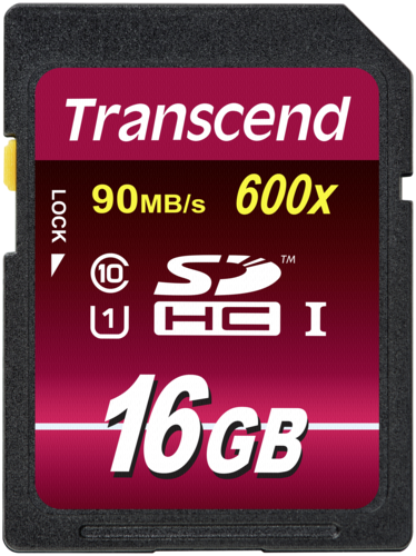 Transcend SDHC              16GB