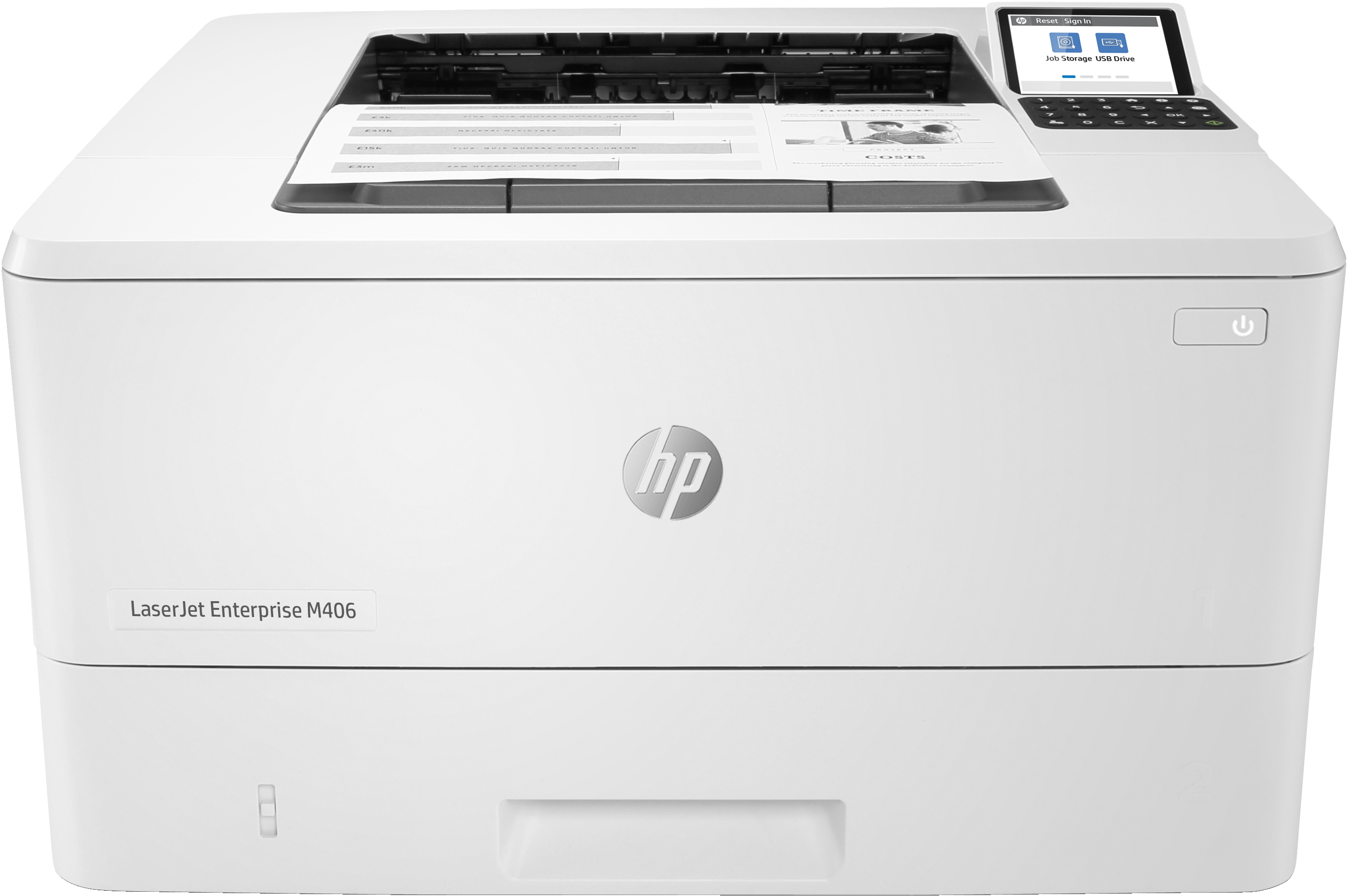 HP LaserJet Enterprise Monolaserdrucker M406dn 254cdee8edb1bf8e1d8dd02c862b8a05