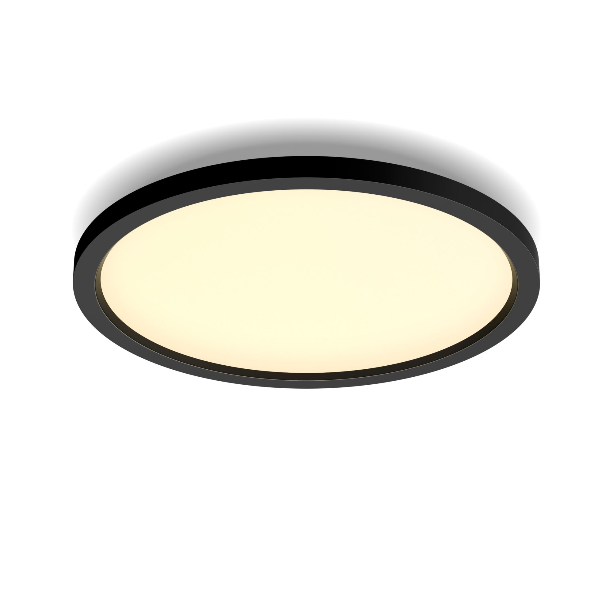 Philips Hue White Amb. Aurelle Panelleuchte rund Schw inkl DS 6054a309ee5e4f2d14d59c9b2b6475e6