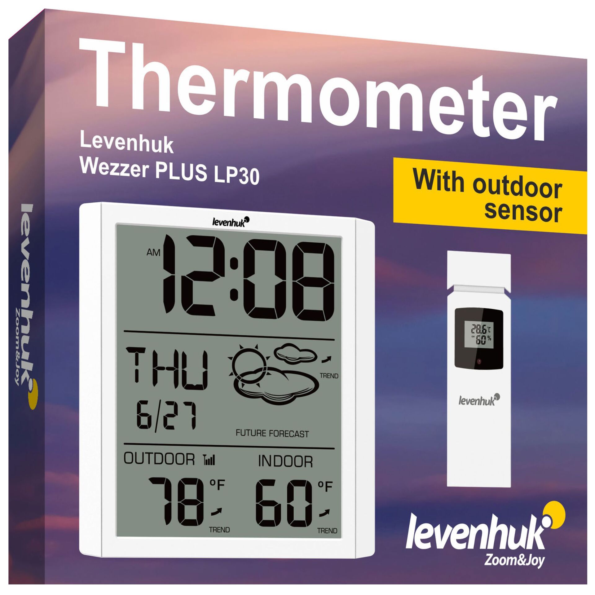 Levenhuk Wezzer PLUS LP30 Thermometer 726511_01 Levenhuk Wezzer PLUS LP30 Thermometer 726511_01