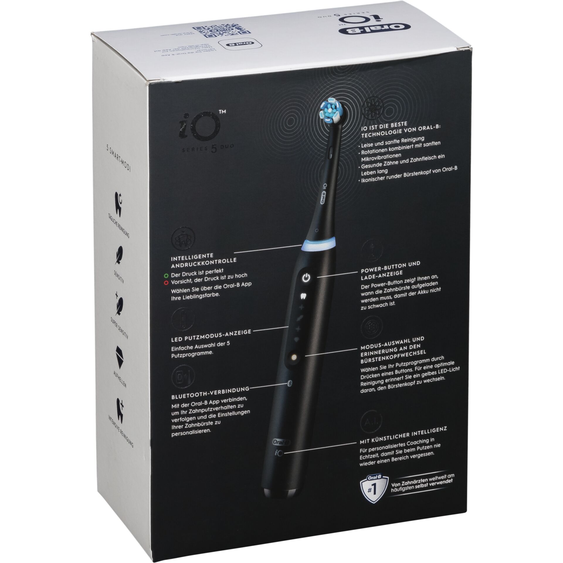 Oral-B iO Series 5 Duo Black / White mit 2.Handstück