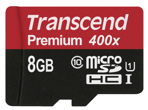 Transcend microSDHC          8GB