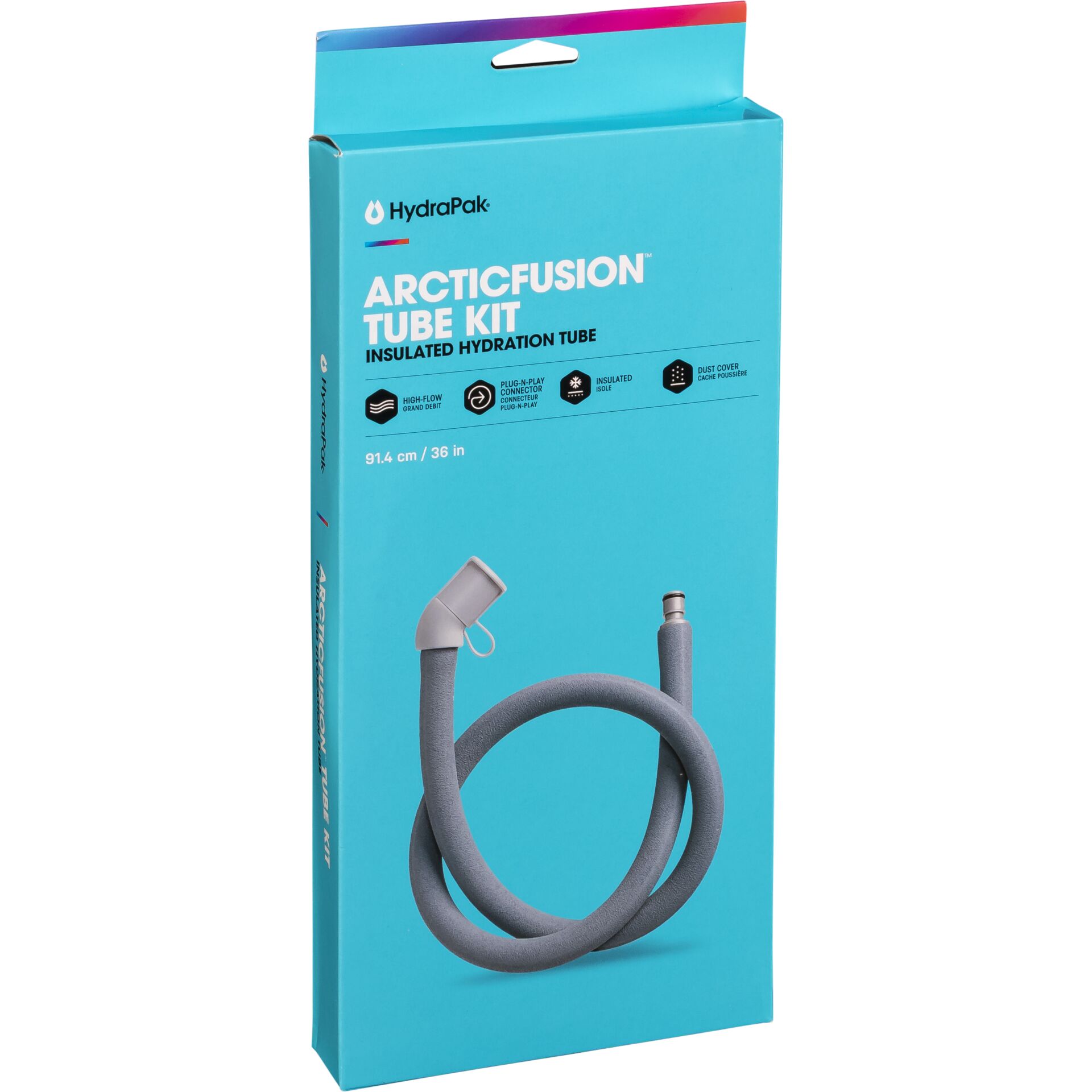 Verpackung des HydraPak ArcticFusion Tube Kit für isolierte Trinksysteme, 91,4 cm