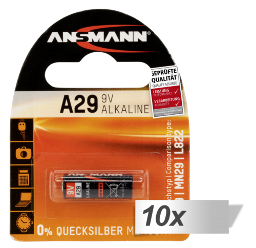 "10x1 Ansmann A 29 LR 29"