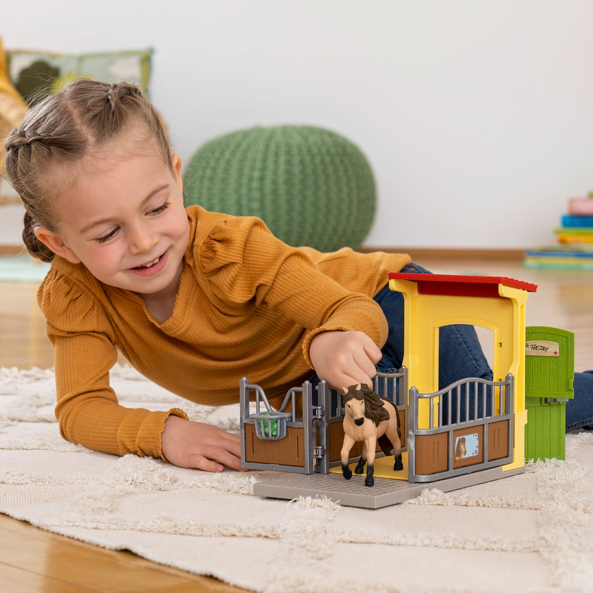 Schleich Farm World     42609 Ponybox mit Islandpferd Hengst