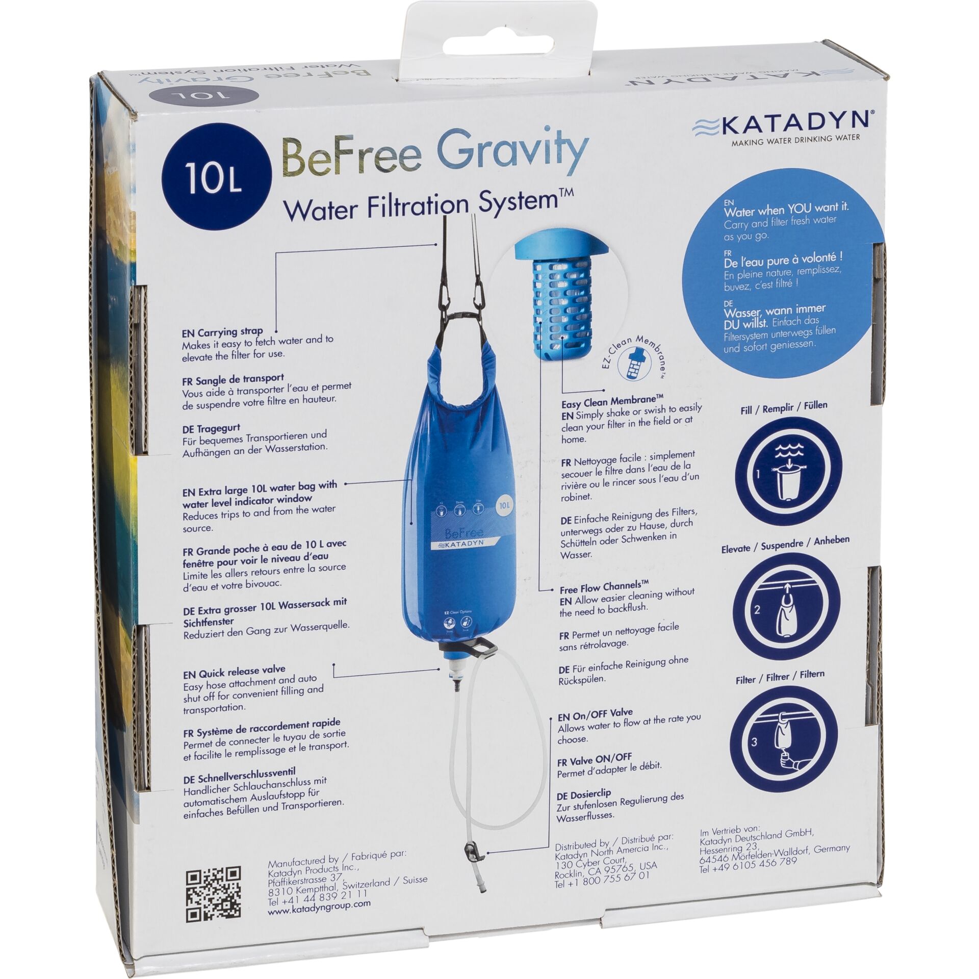 Katadyn BeFree Gravity Wasserfilter 10L 859140_01