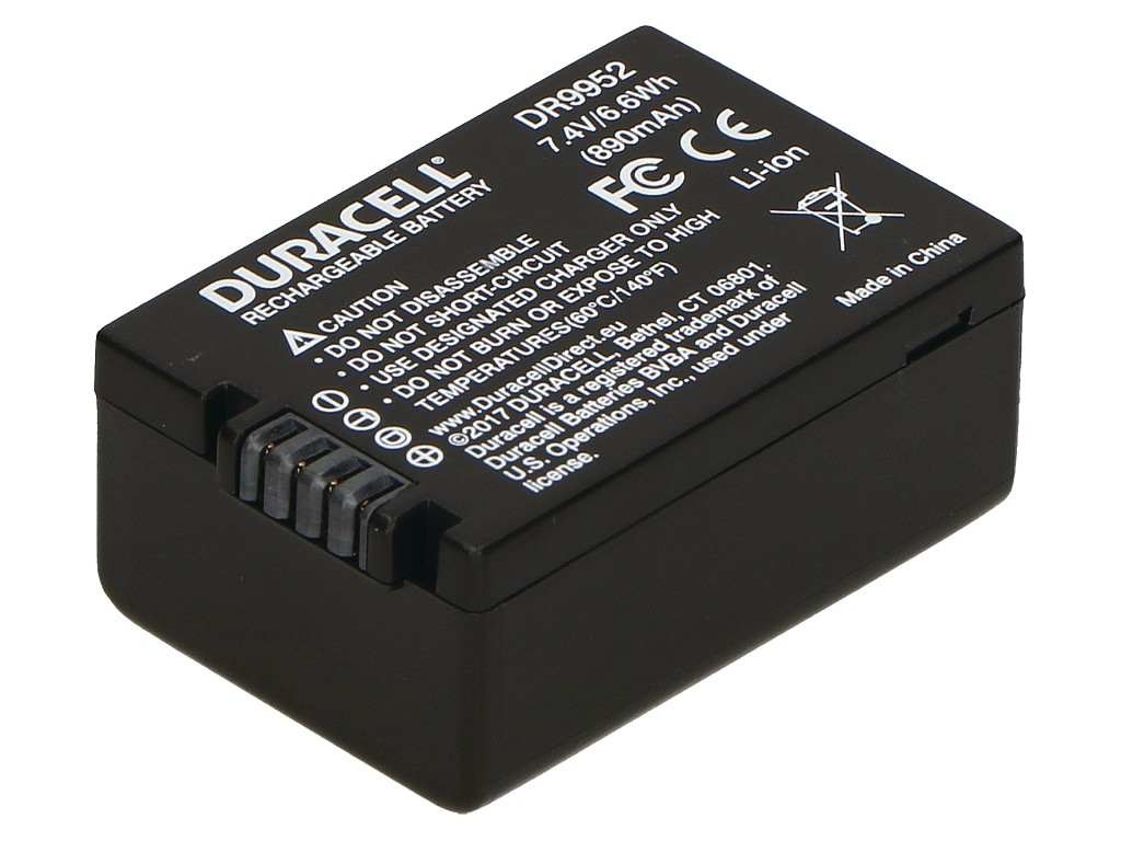 Duracell DR9952 Kamera-/Camcorder-Akku Lithium-Ion (Li-Ion) 890 mAh