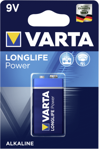  1 Varta Longlife Power 9V-Block