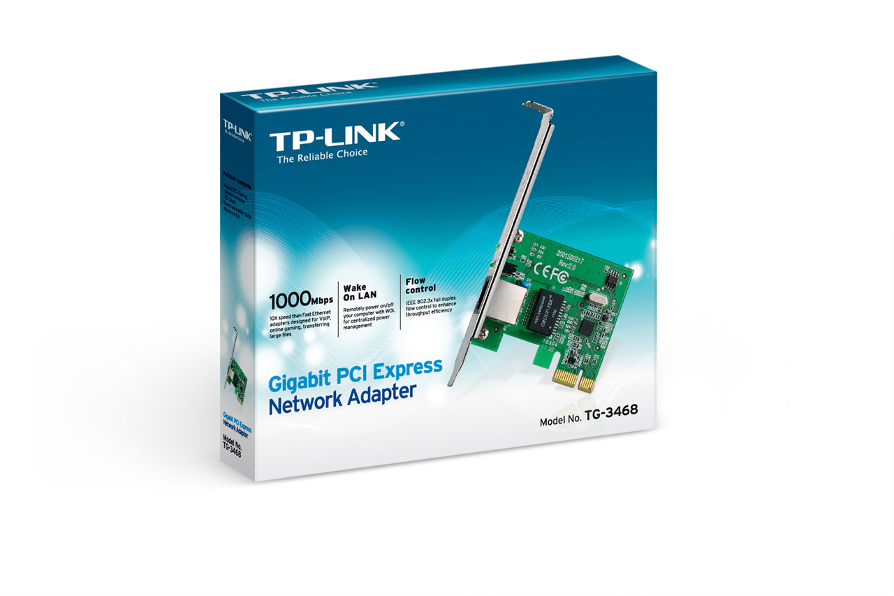 TP-LINK Gigabit-PCIe-Netzwerkadapter