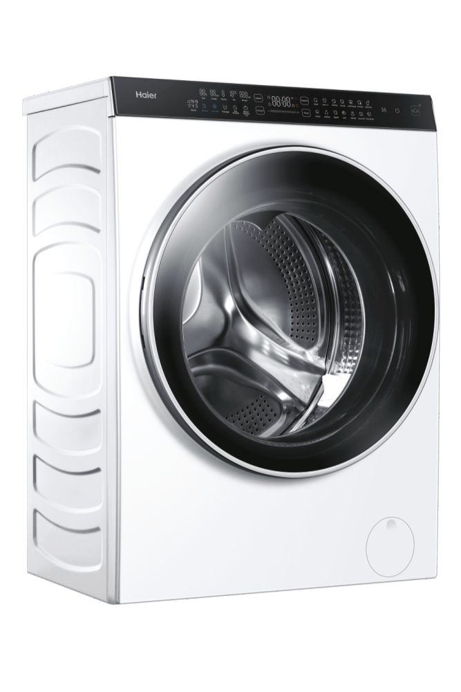 Haier Super Drum Series 9 HWD100-BD1499U1N Waschtrockner Freistehend Frontlader Weiß D