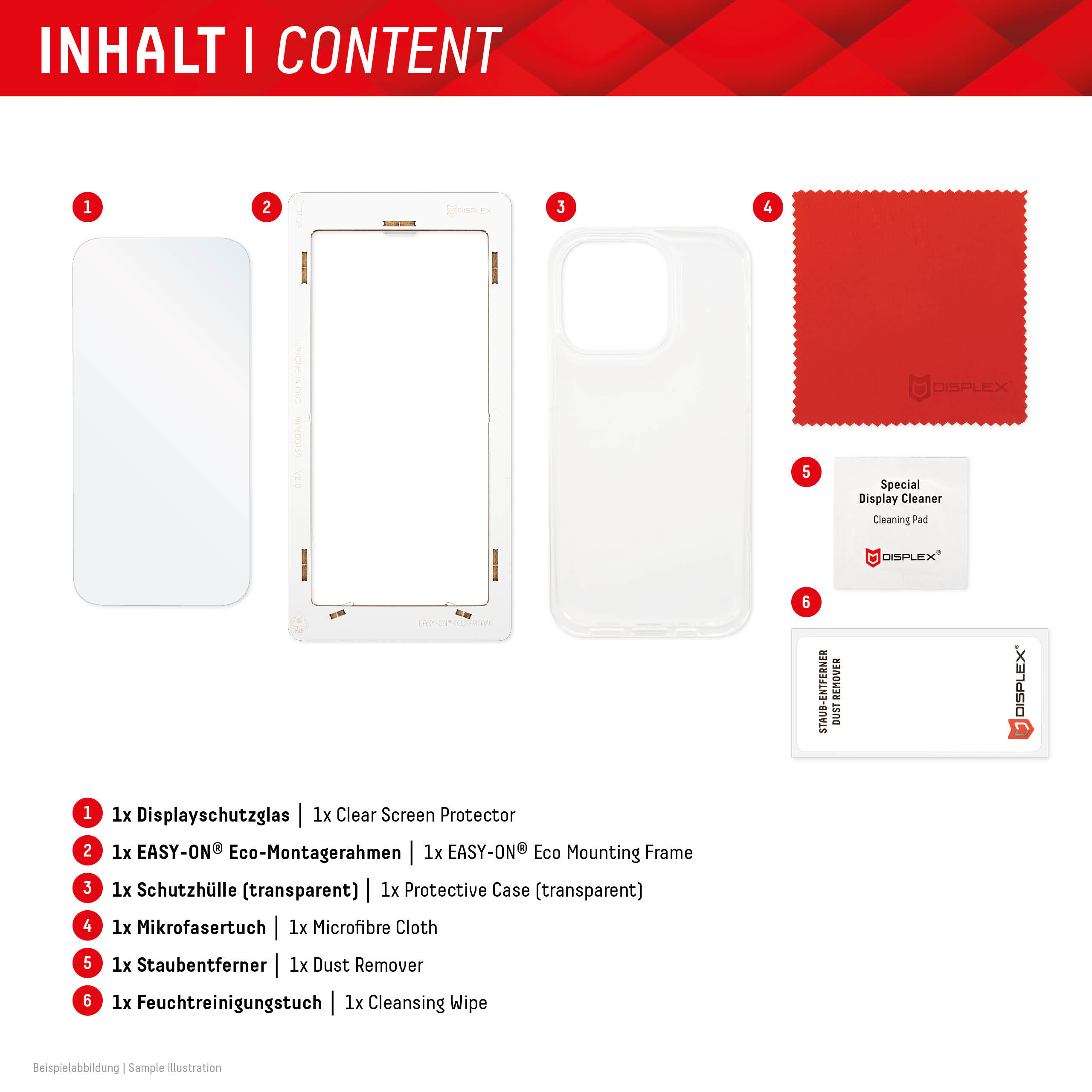 DISPLEX Real Glass + Case iPhone 15 4ad2b9134437b8439bdbf221cd48a24b