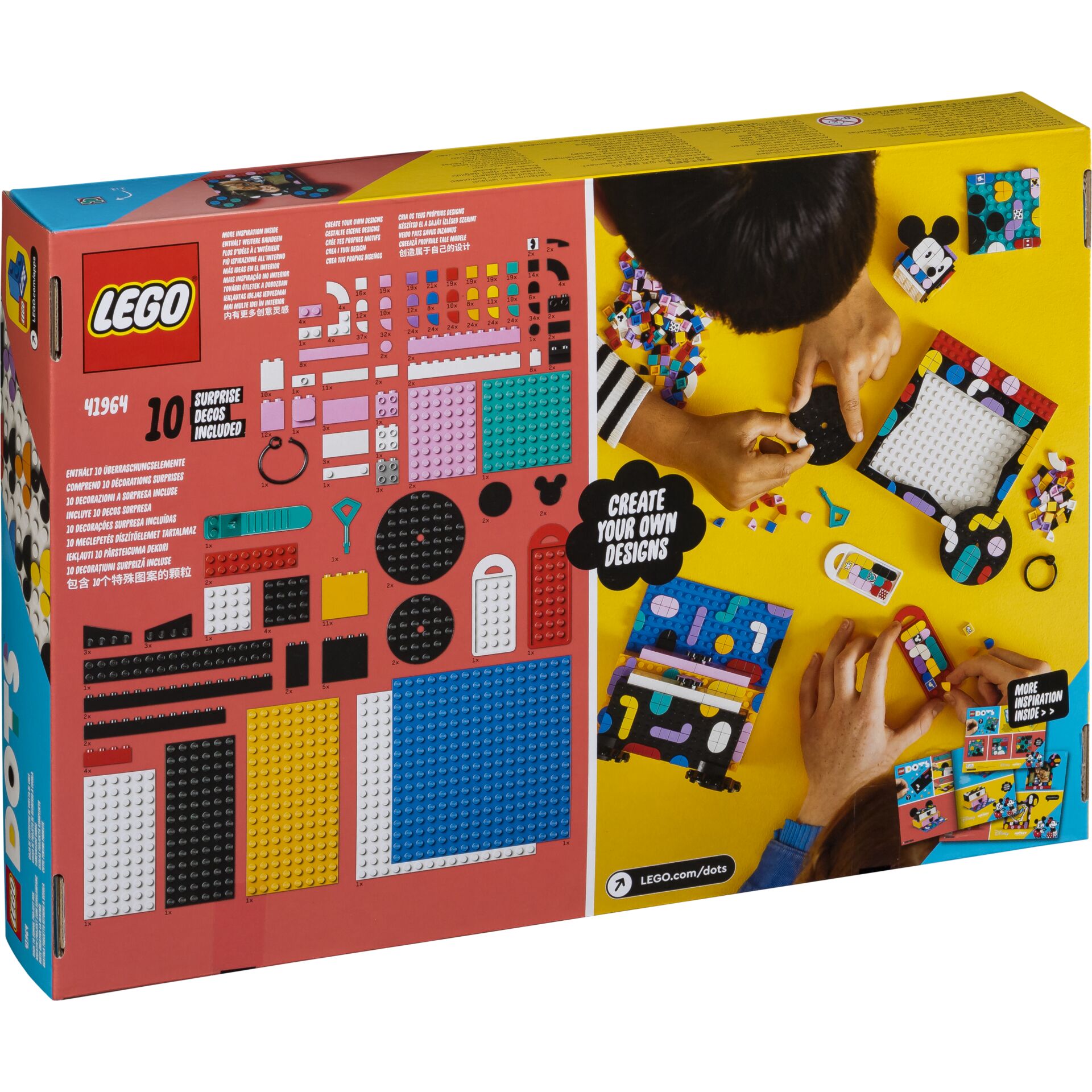 LEGO DOTS 41964 Micky & Minnie Kreativbox