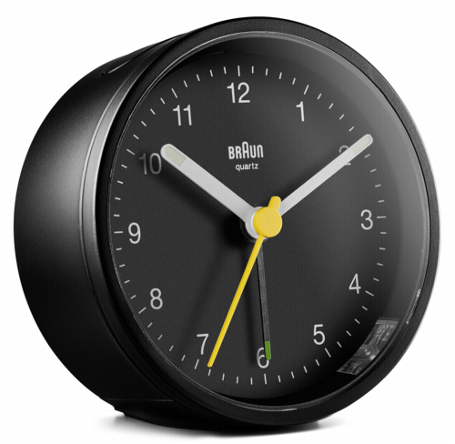 Braun BC 12 B Quarzwecker schwarz