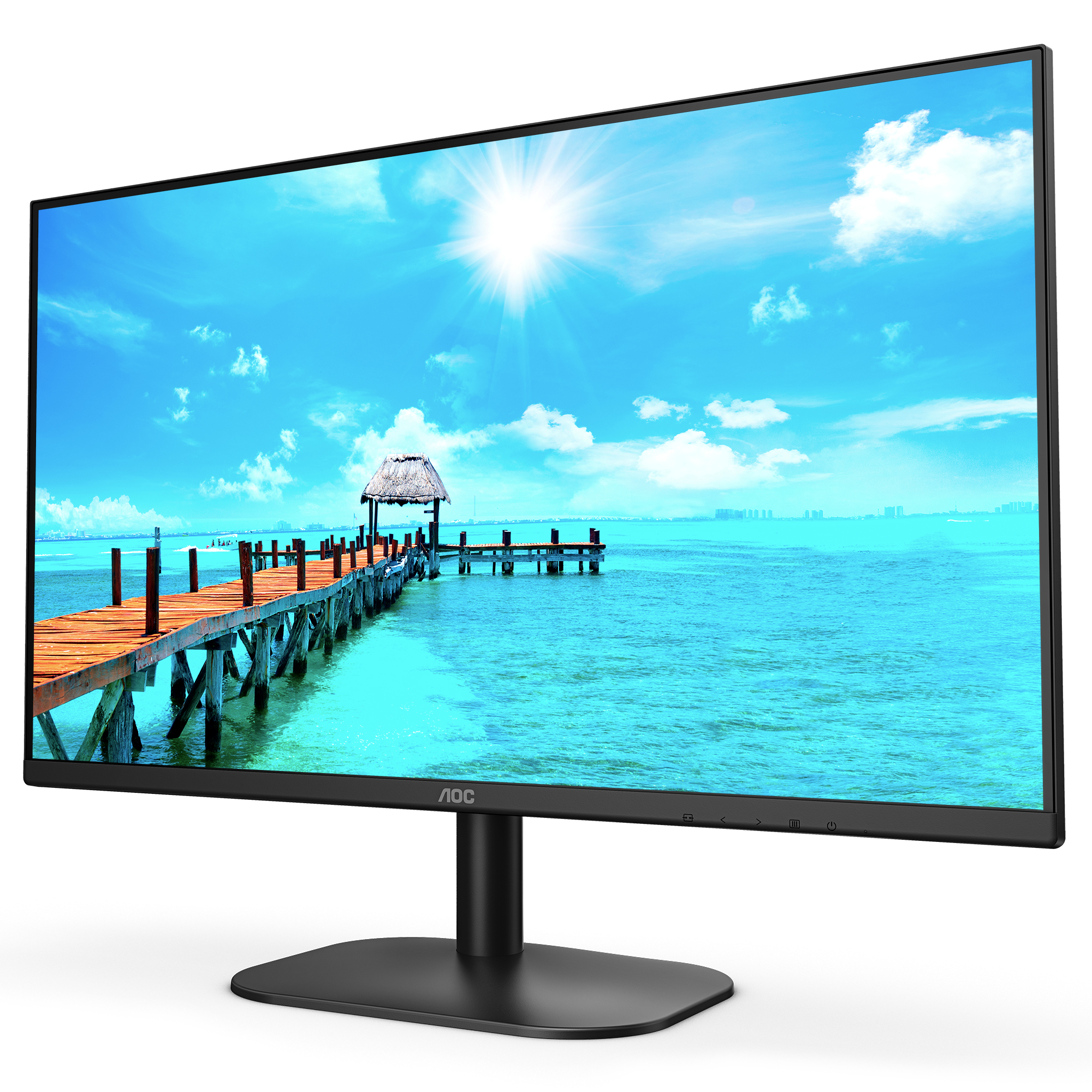 AOC B2 24B2XHM2 Computerbildschirm 60,5 cm (23.8 Zoll) 1920 x 1080 Pixel Full HD LCD Schwarz