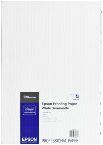 "Epson Proofing Paper White"