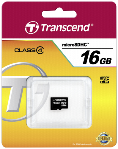 Transcend microSDHC         16GB