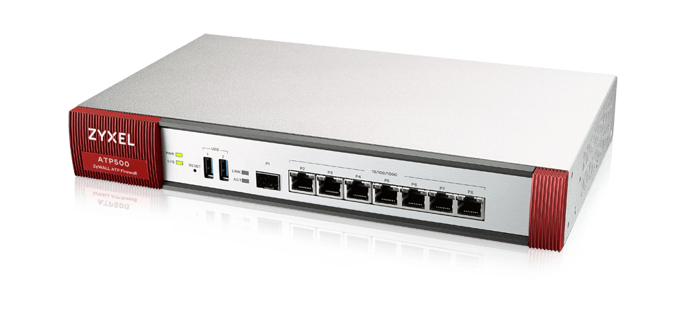 Zyxel ATP500 Firewall (Hardware) 2600 Mbit/s Desktop