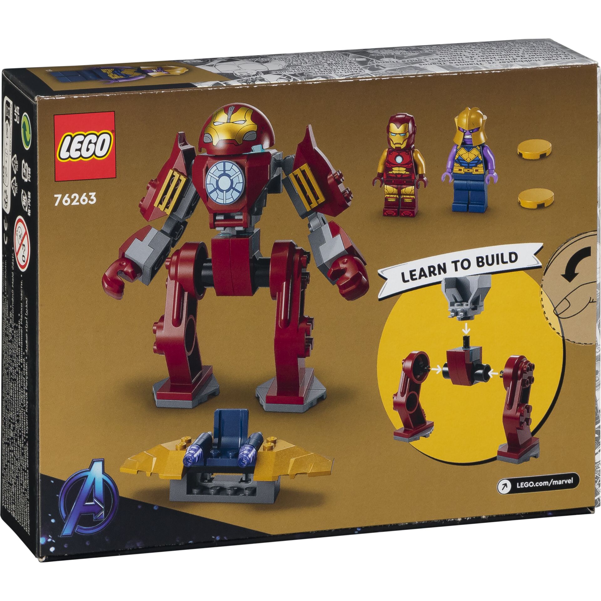 LEGO Super Hero Marvel 76263 Iron Man Hulkbuster vs. Thanos 822768_10