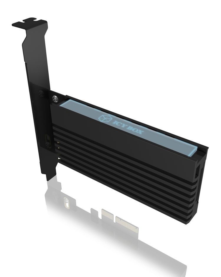 ICY BOX IB-PCI214M2-HSL 1x M2 PCIe zu 4x PCIe 4.0 x4 93cb715060e4f6aeab0de0e12093fe44f1a96873