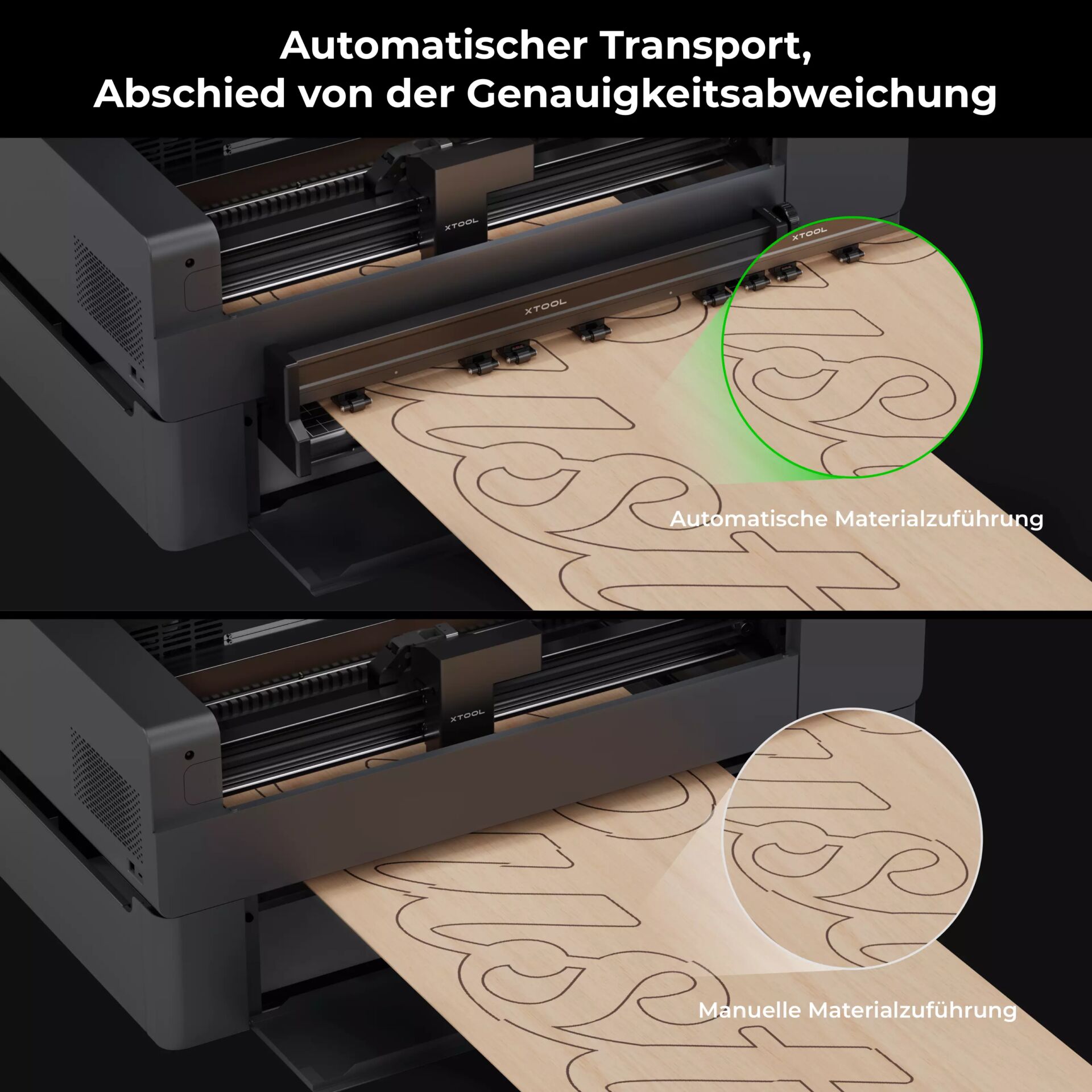 xTool Fördervorrichtung Feeder für P2 220623_02